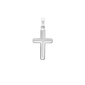 Sølv kors 12,5 x 18,5 mm, fra aagaard