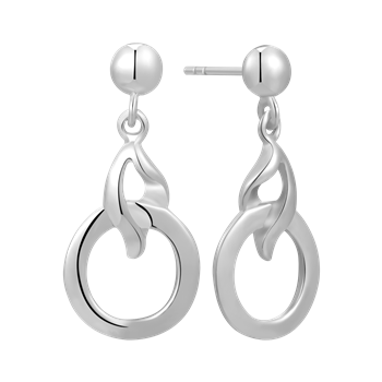Sølv ørehænger, fra Støvring Design