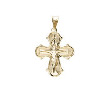 14 karat dagmar kors  21,5 x 25 mm, fra by aagaard