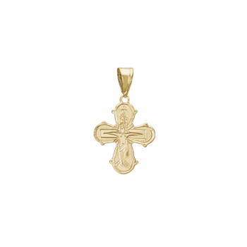 14 karat dagmar kors 15 x17,5mm, fra by aagaard