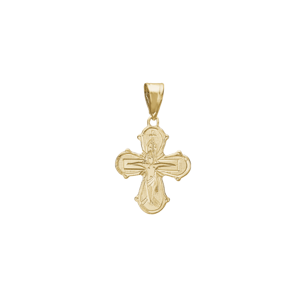 14 karat dagmar kors 15 x17,5mm, fra by aagaard