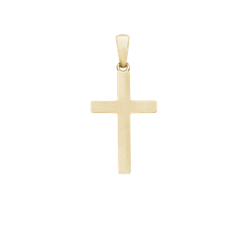 14kt kors 16 x 24,5 mm, fra aagaard