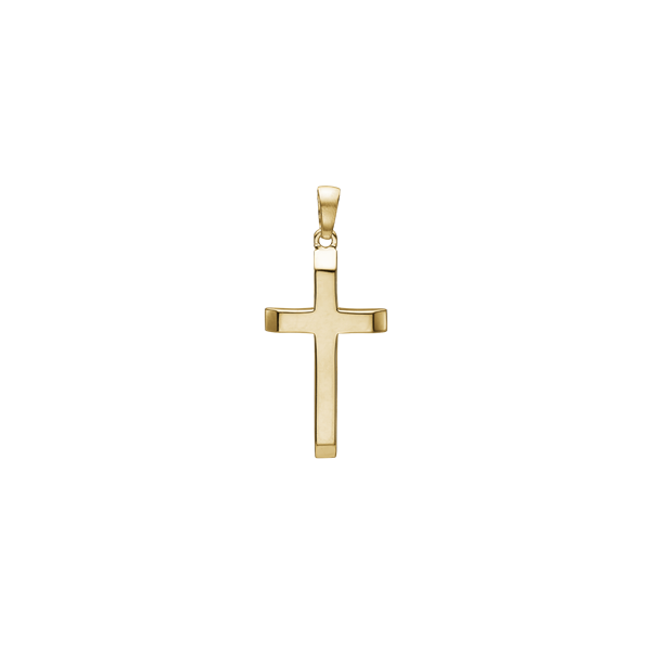14kt kors 11,5 x 18 mm, fra aagaard