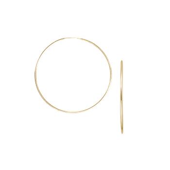 14 kt creol 40mm, tråd 2mm m/vridlås, fra By Aagaard