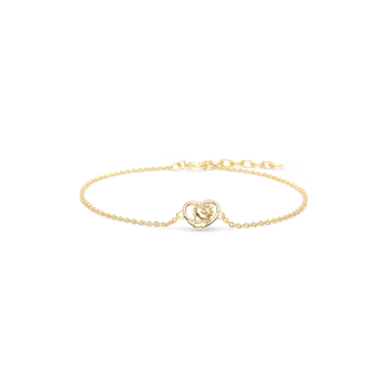 Armbånd, kærlig enhjørning, forg, fra aagaard