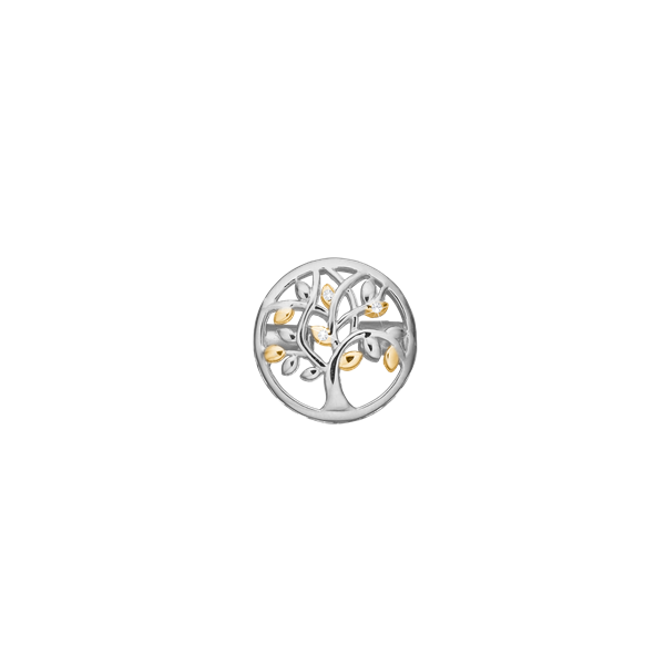 Tree of life, connections, silver/14k, fra aagaard