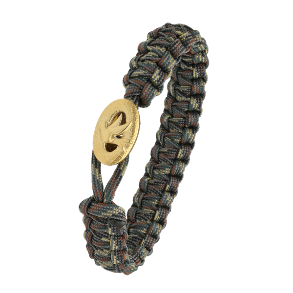 From Soldier to Soldier camouflage armbånd med forgyldt lås 01