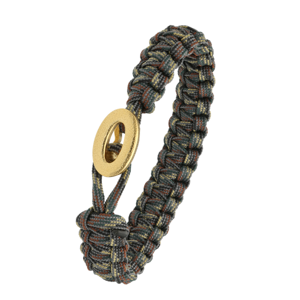 From Soldier to Soldier camouflage armbånd med forgyldt lås 06