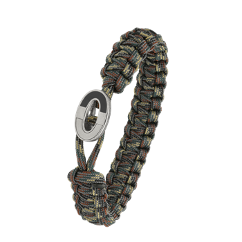 From Soldier to Soldier camouflage armbånd med sølv lås 08