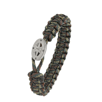 From Soldier to Soldier camouflage armbånd med sølv lås 09