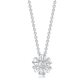 Sølv halskæde, fra Støvring Design