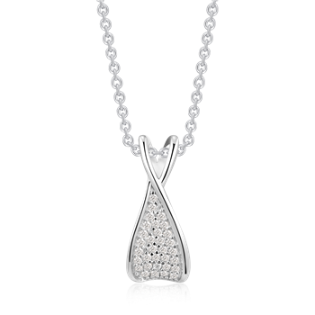 Sølv halskæde, fra Støvring Design