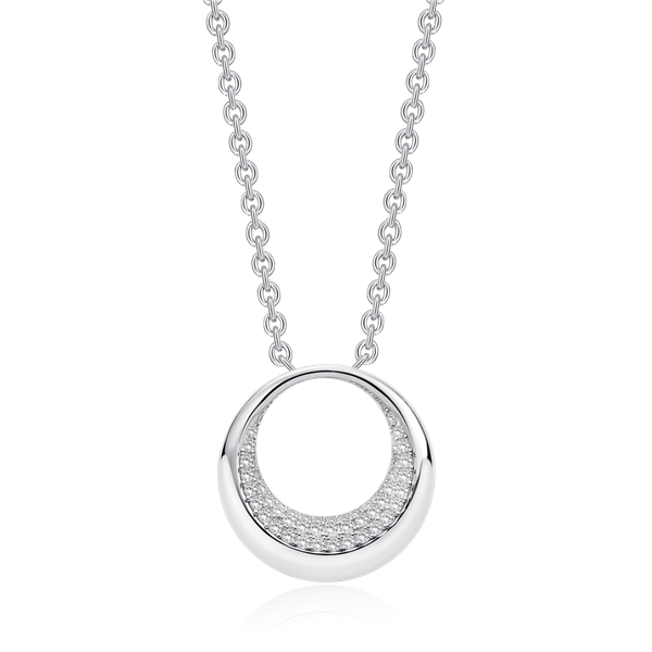 Sølv halskæde, fra Støvring Design