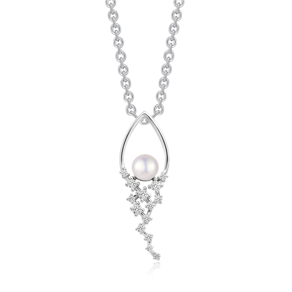 Sølv halskæde, fra Støvring Design