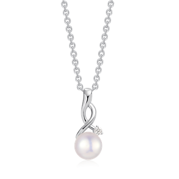 Sølv halskæde, fra Støvring Design