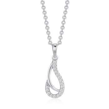 Sølv halskæde, fra Støvring Design