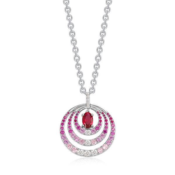 Sølv halskæde, fra Støvring Design