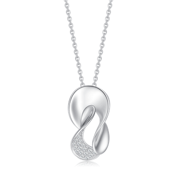 Sølv halskæde, fra Støvring Design