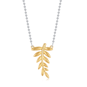 Sølv collier rhodineret, fra Støvring Design