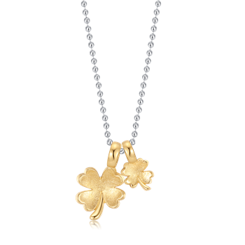 Sølv collier rhodineret, fra Støvring Design