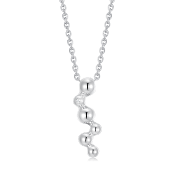 Sølv halskæde, fra Støvring Design