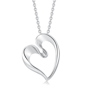 Sølv halskæde, fra Støvring Design