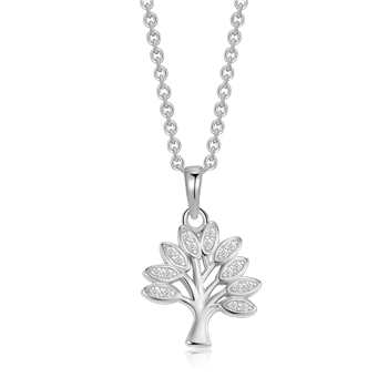 Sølv halskæde, fra Støvring Design