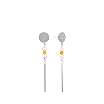 Spirit, øreringe, sølv, fra aagaard