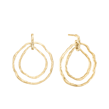 To cirkler, øreringe, forg, fra aagaard