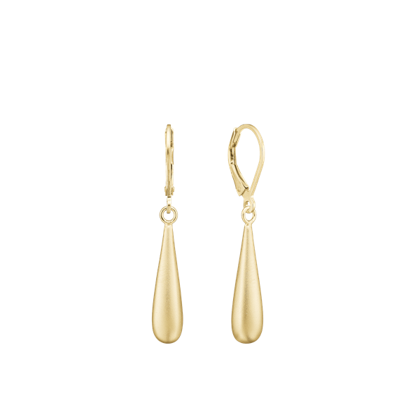 Ørehænger, drop sandblast, forg., fra aagaard