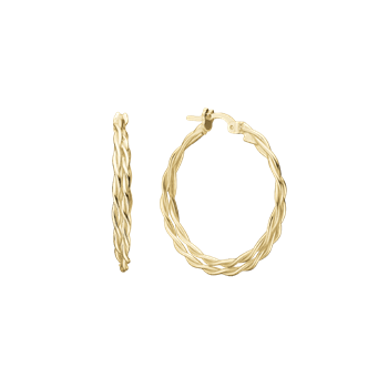 Creol snoet dobbelt, 28mm, forg sølv, fra aagaard