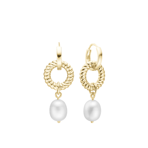 Creoler snoet m/ferskvandsperle 9mm, for, fra aagaard