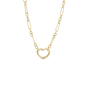 Halskæde, 8kt, led 45cm, fra aagaard