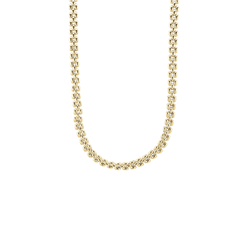 Halskæde, 8kt, led 45cm, fra aagaard