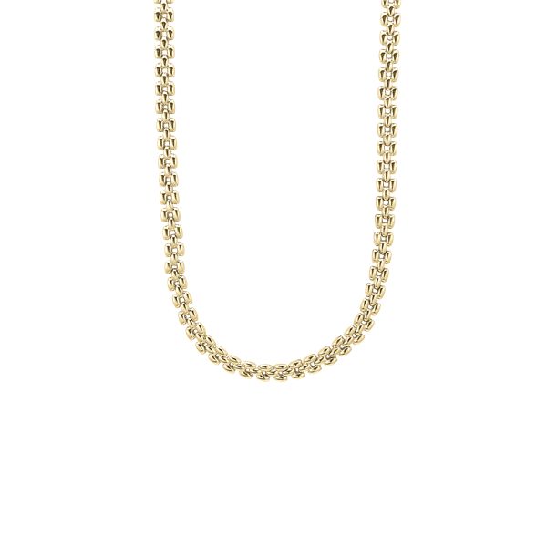 Halskæde, 8kt, led 45cm, fra aagaard