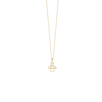 Halskæde angel heart, fra aagaard