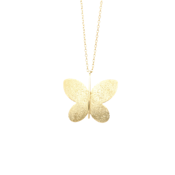 halskæde sommerfugl, fra Aagaard