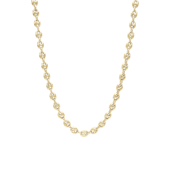 Calabrote halskæde 45 cm, forg. sølv, fra aagaard