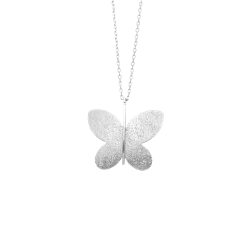 halskæde sommerfugl, fra Aagaard