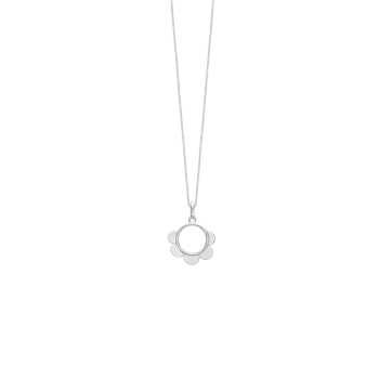 Halskæde, blomsterglæde,sølv, fra aagaard