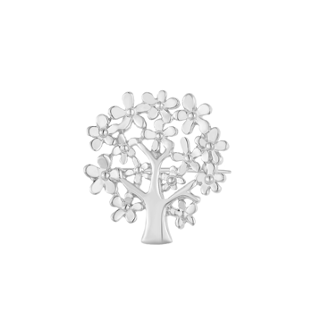 Livets træ sølv broche fra Støvring Design