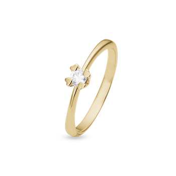 MARY Ring 8K LG DIAM 0,20CT W/VS, fra Aagaard