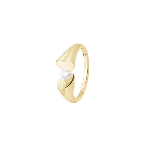 Ring, 8kt, Magiske hjerter, fra Aagaard