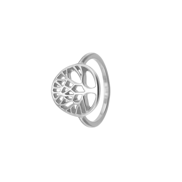 Dame ring, livets træ, sølv, fra aagaard