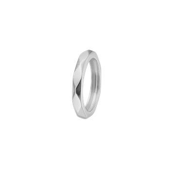 Ring, Harlekin, sølv, fra Aagaard