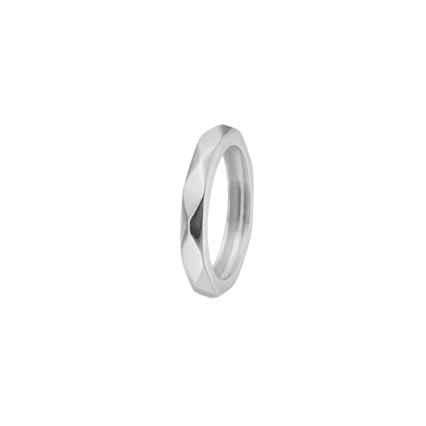 Ring, Harlekin, sølv, fra Aagaard
