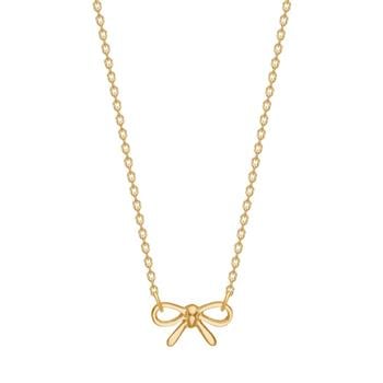 Forgyldt sølvvedhæng sløjfe, fra Noa Kids