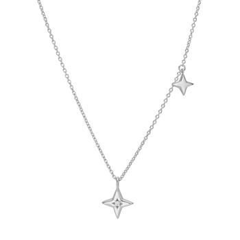 Rhd. sølv halskæde STARA52, fra Nordahl