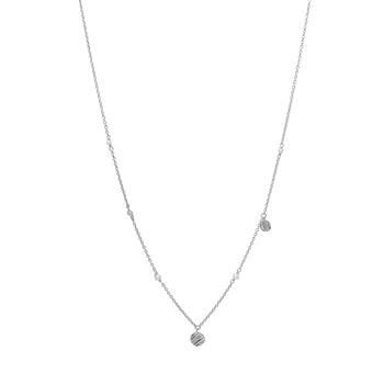 Rhd. sølv halskæde RIPPLES52, fra Nordahl