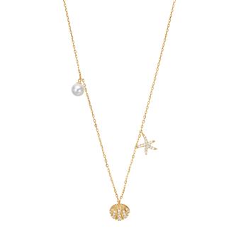 Forgyldt sølv halskæde SELINANOR, fra Joanli Nor